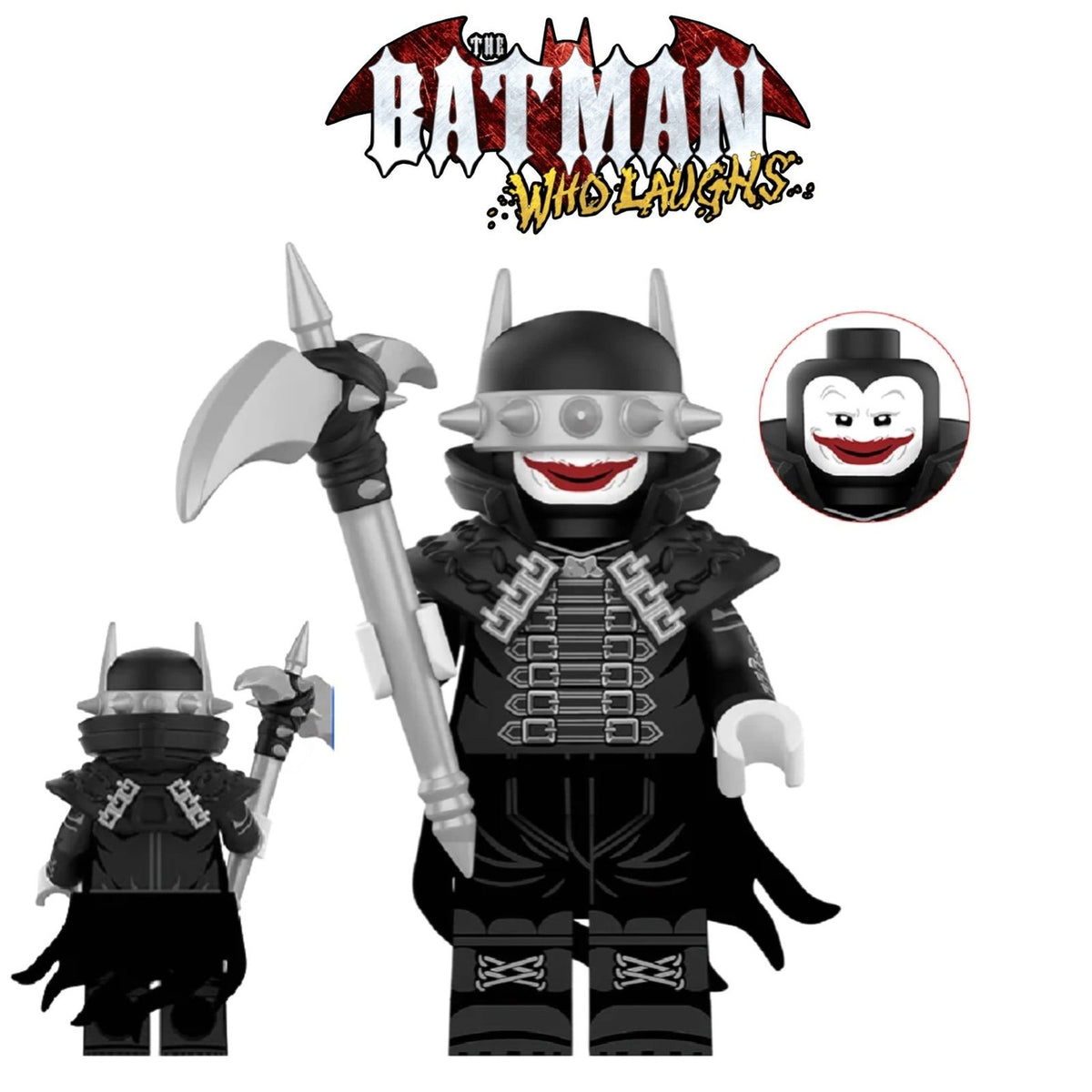 The Batman Who Laughs Minifigure - Earth-22 | Detective Collection Multiverse - Custom Minifig