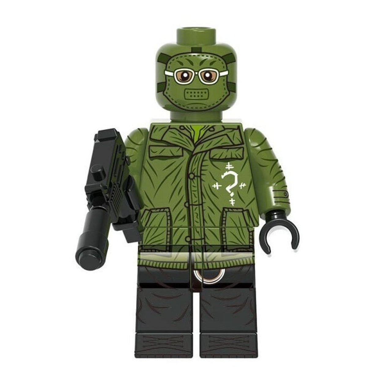 The Riddler Minifigure - The Batman | Edward Nashton - Custom Detective Collection Minifig