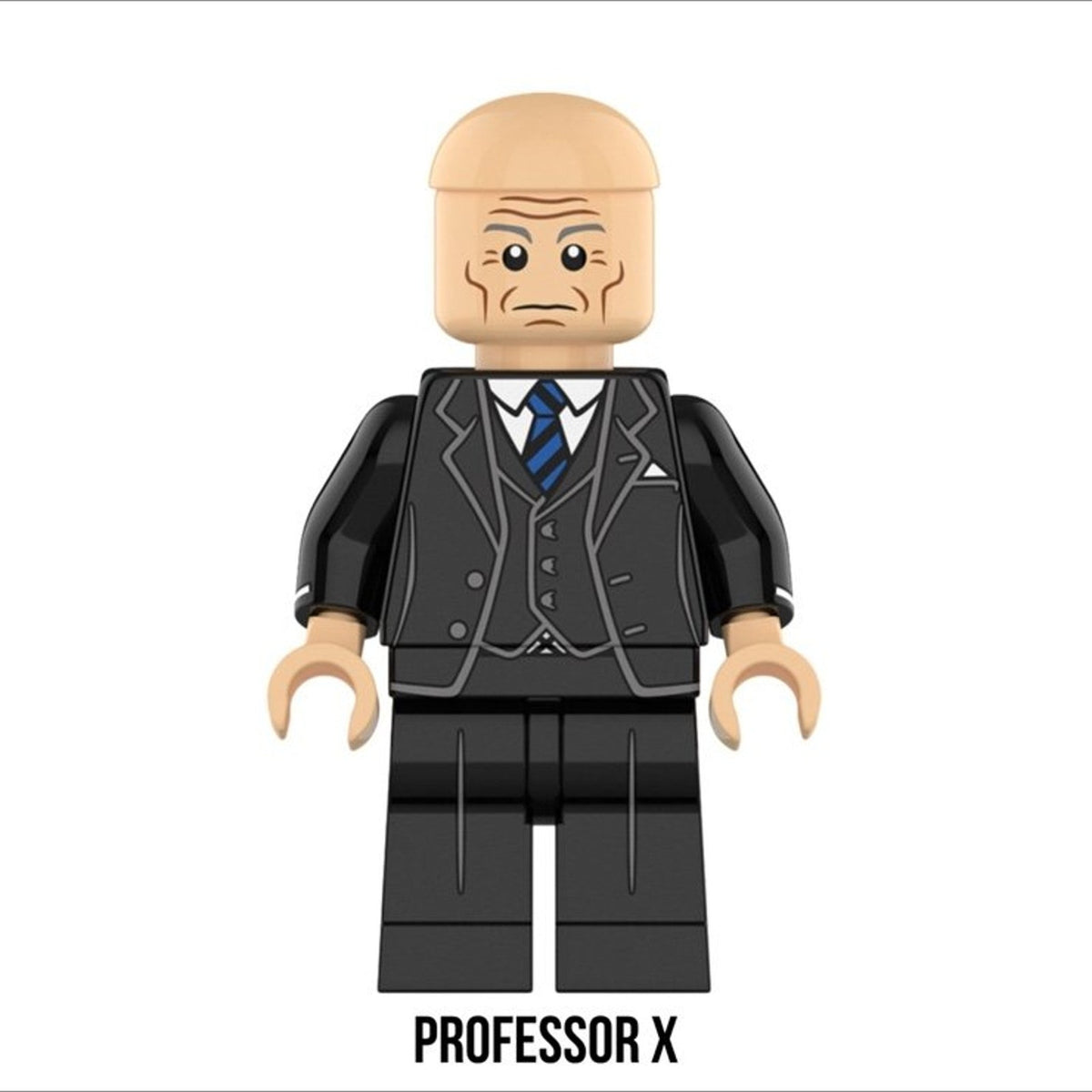 Professor X & Magneto Minifigures - Fox X-men Trilogy - Custom Marvel Minfigs