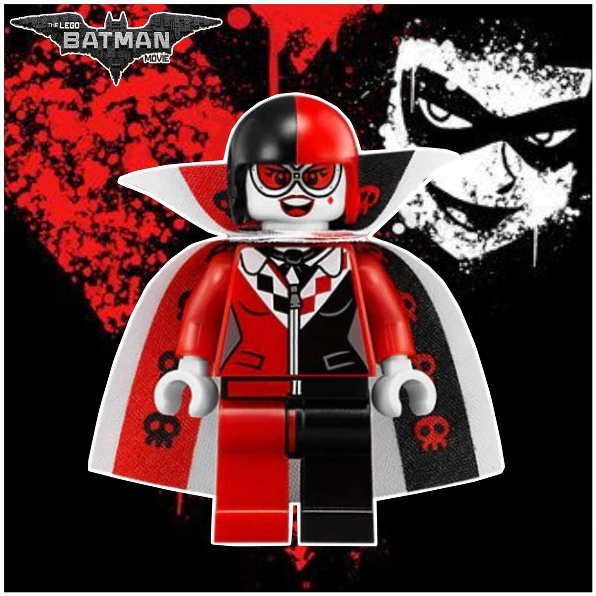 Harley Quinn Cannonball Suit Minifigure - Joker | LEGO Batman Movie | Custom Detective Collection