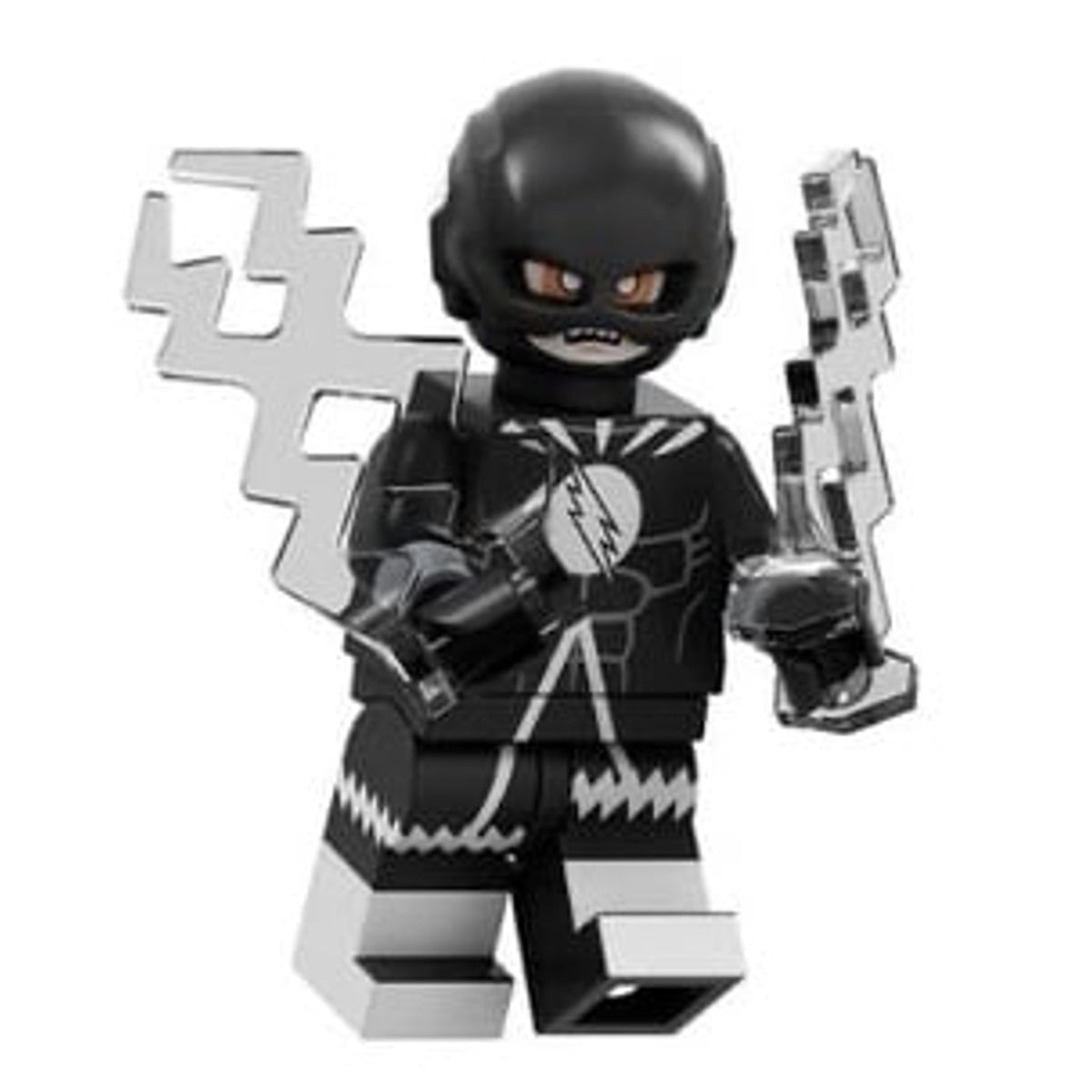 Black Lantern Flash Minifigure - Barry Allen | Blackest Night-Custom Detective Collection Minifig