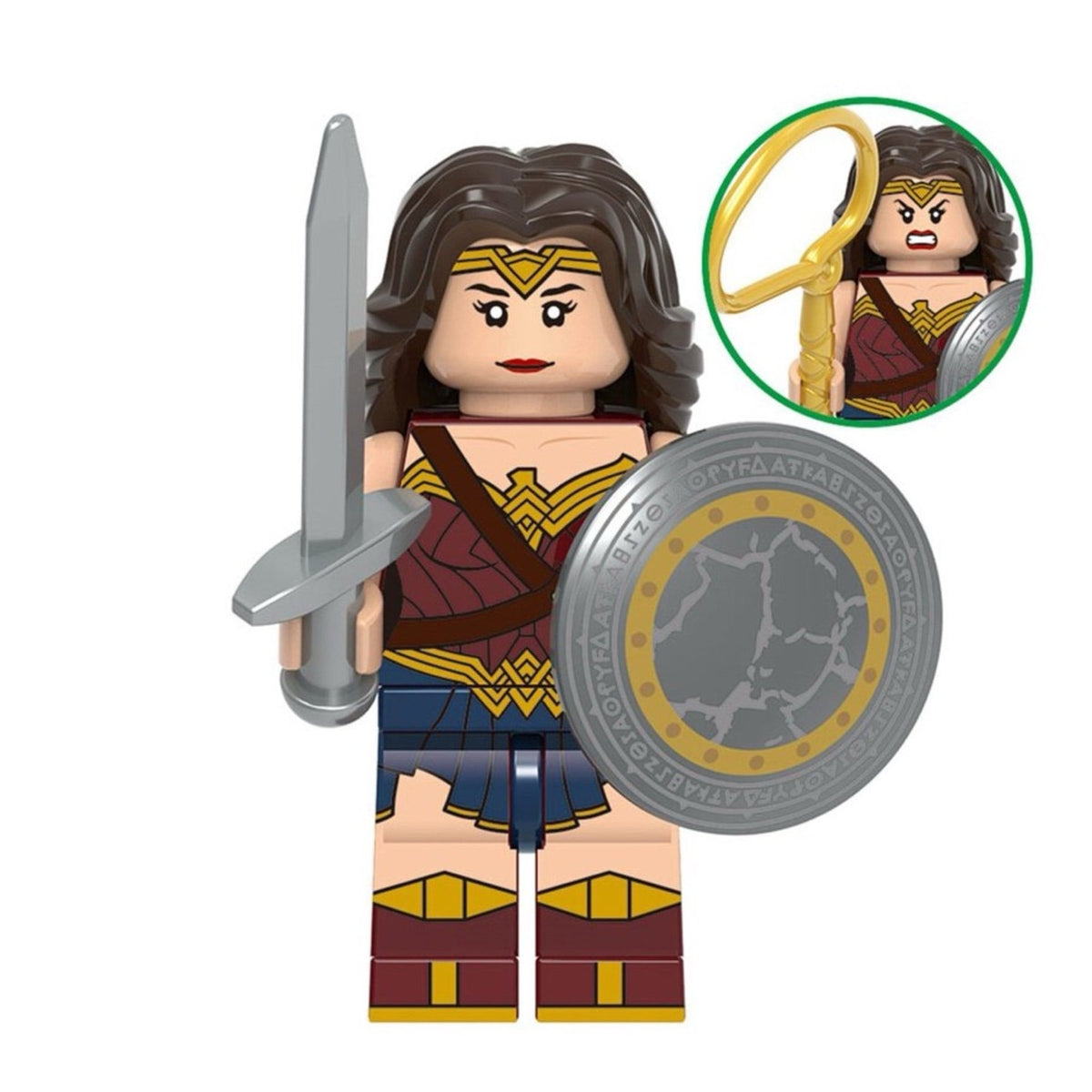 Justice League Minifigures BUNDLE  - DCEU | Snyderverse - (8) Custom Detective Collection Minifigs