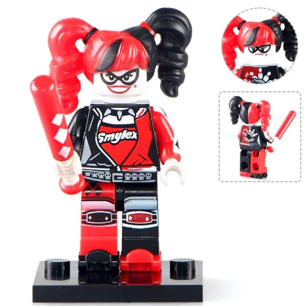 Harley Quinn Minifigure - Joker | LEGO Batman Movie | Custom Detective Collection Minfig