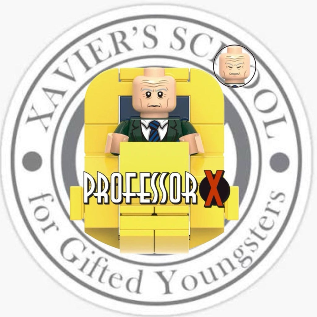 Professor X Minifigure - Charles Xavier | X-Men ‘97 | Custom Marvel Minifig