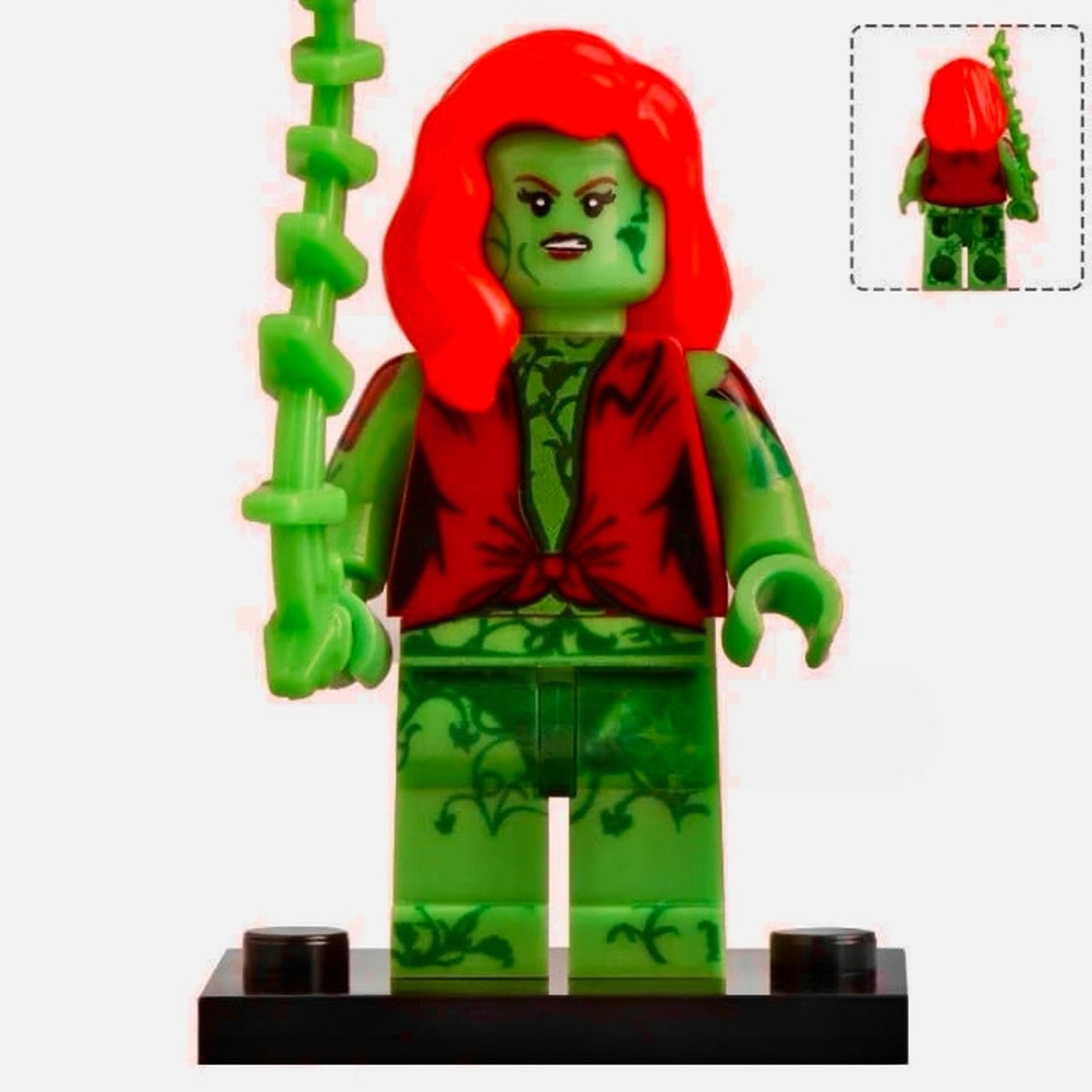 Poison Ivy Minifigure - Arkham Asylum | Pamela Isley | Detective Collection | Batman | Custom