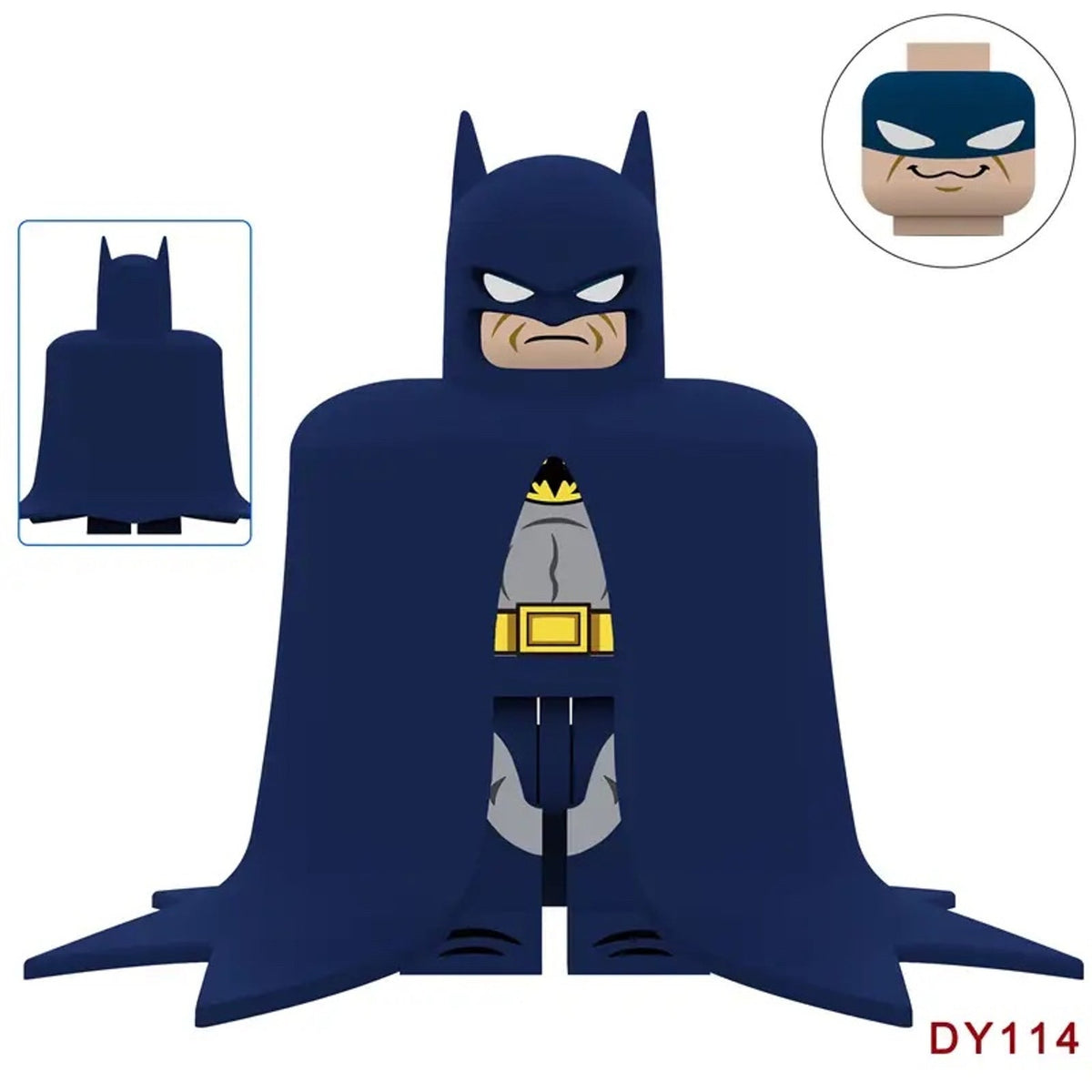 Classic Batman Minifigure - Batman The Animated Series - Custom Detective Collection Minifig