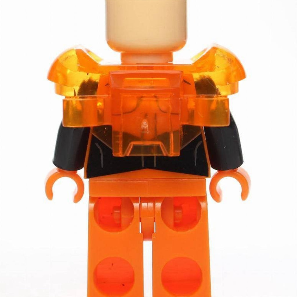 Orange Lantern Lex Luthor Minifigure - Lego Compatible - Custom Detective Collection Minifig